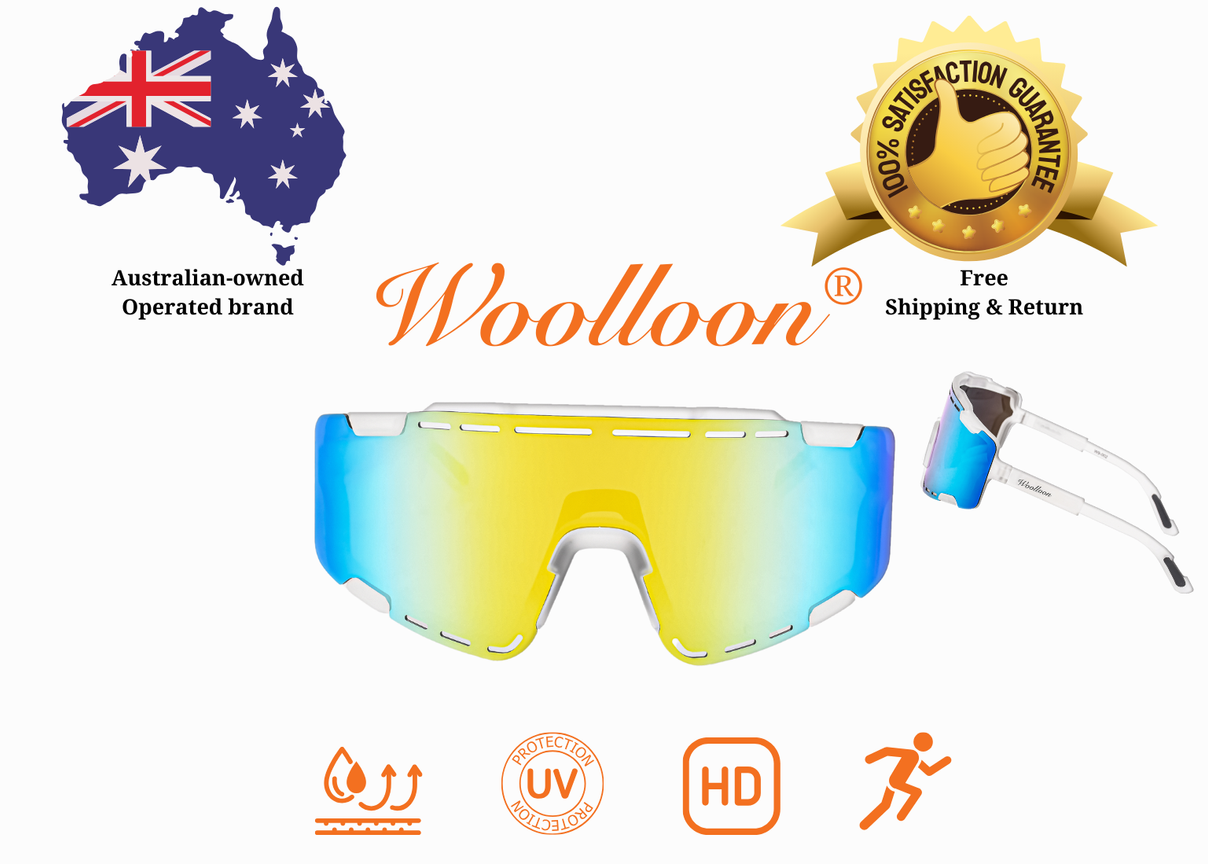 Woolloon® Polarized Sunglass Telescopic Legs UV Protection Unisex Design